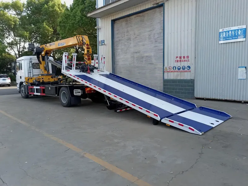 Wrecker Truck With Crane: When Do Buyers Need a Crane Recovery Truck?